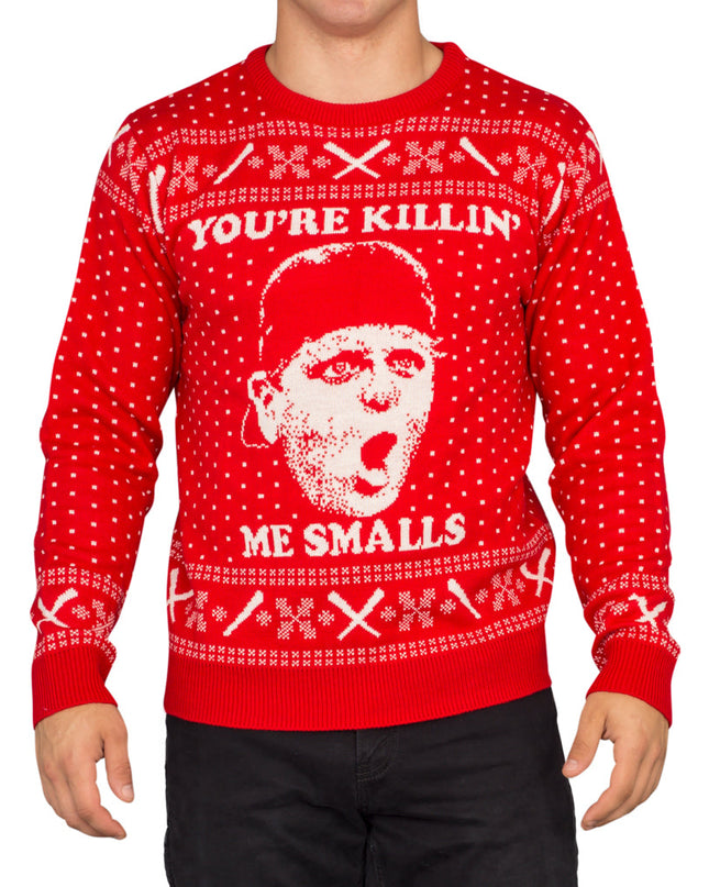 Le pull de Noël rouge de Smalls, The Sandlot, « Tu me tues ».