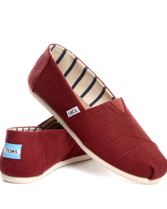 Pantoufles TOMS Classic - Black Cherry