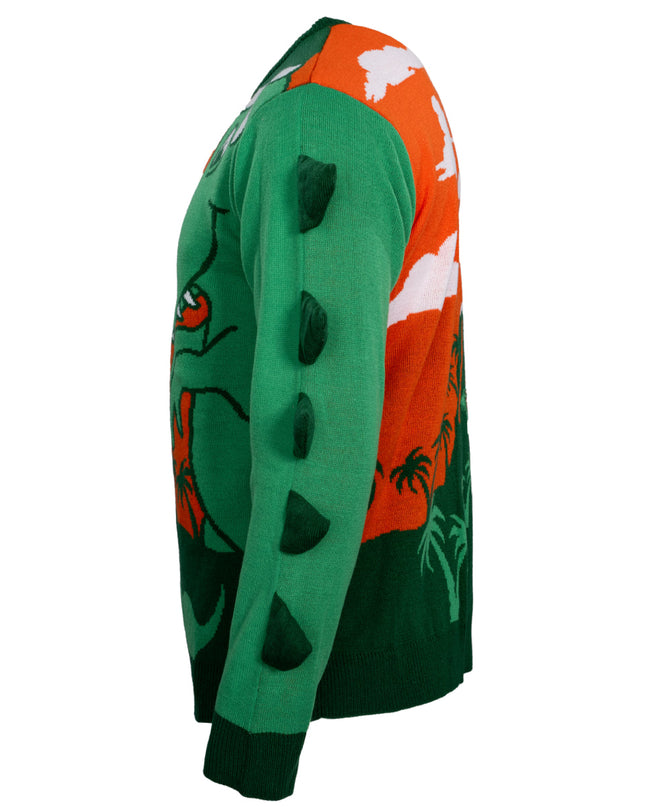 Pull T-Rex 3D lumineux volcan