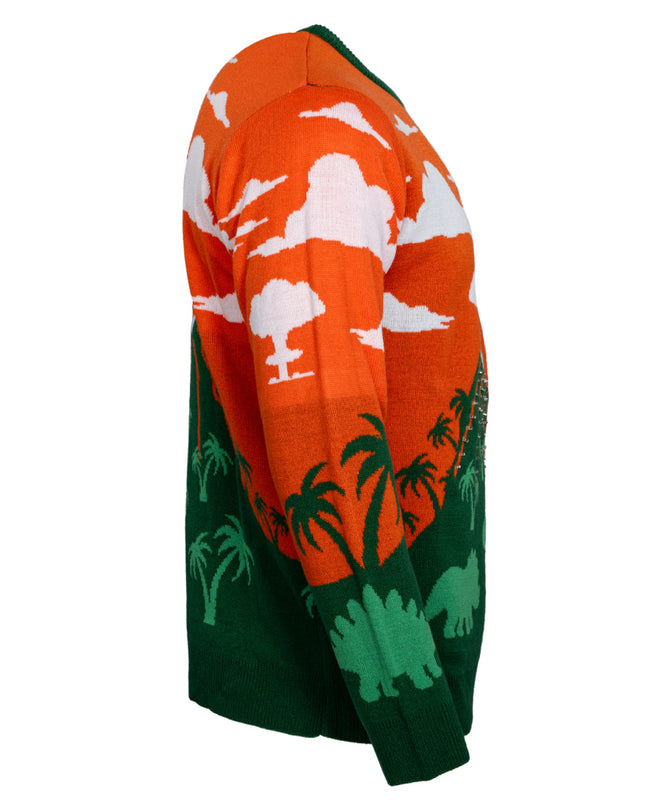 Pull T-Rex 3D lumineux volcan