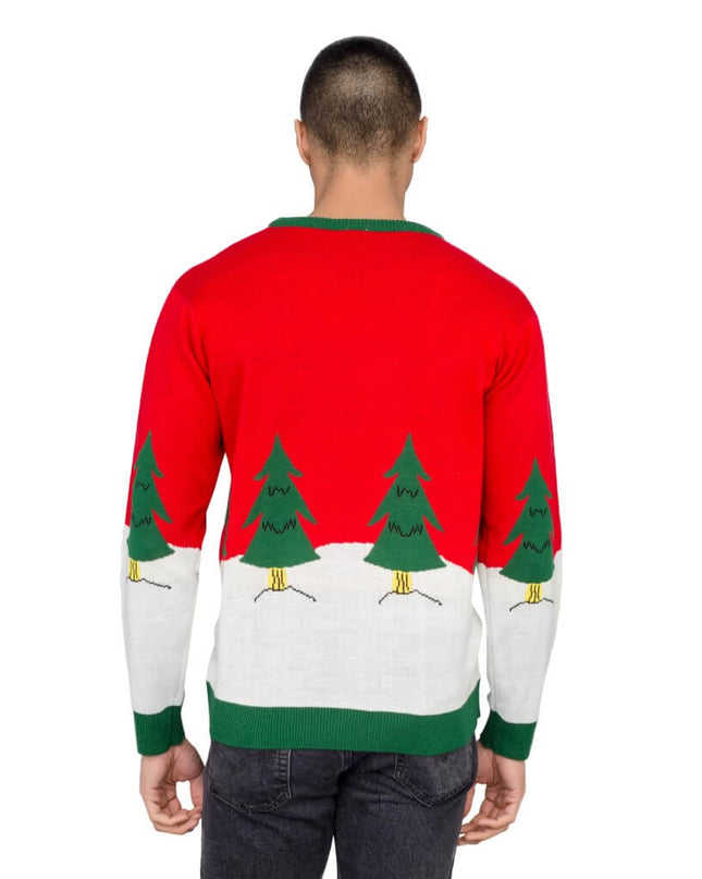 Tree Rex Light Up T-Rex Sweater