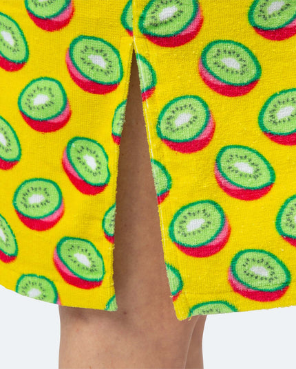 Poncho serviette kiwi tropical