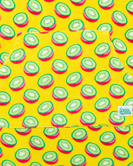 Poncho serviette kiwi tropical