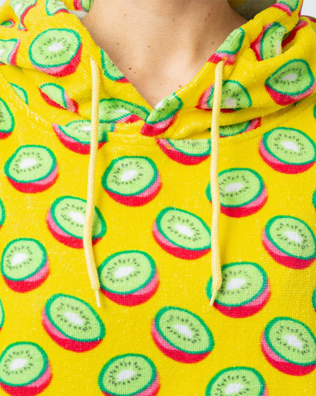 Poncho serviette kiwi tropical