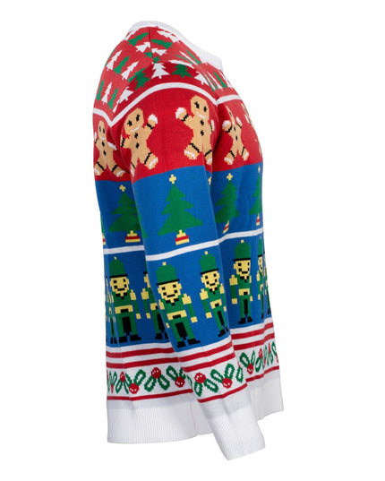 Pull de Noël moche pour deux personnes