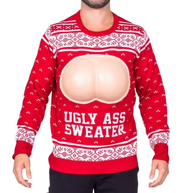 Pull de Noël moche unisexe et drôle