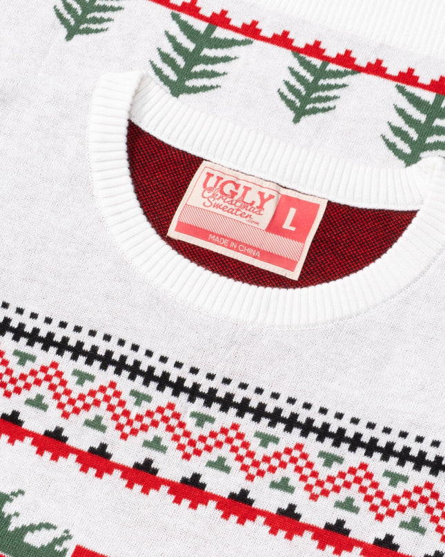 Pull de Noël moche unisexe Arnold Truck et sapins