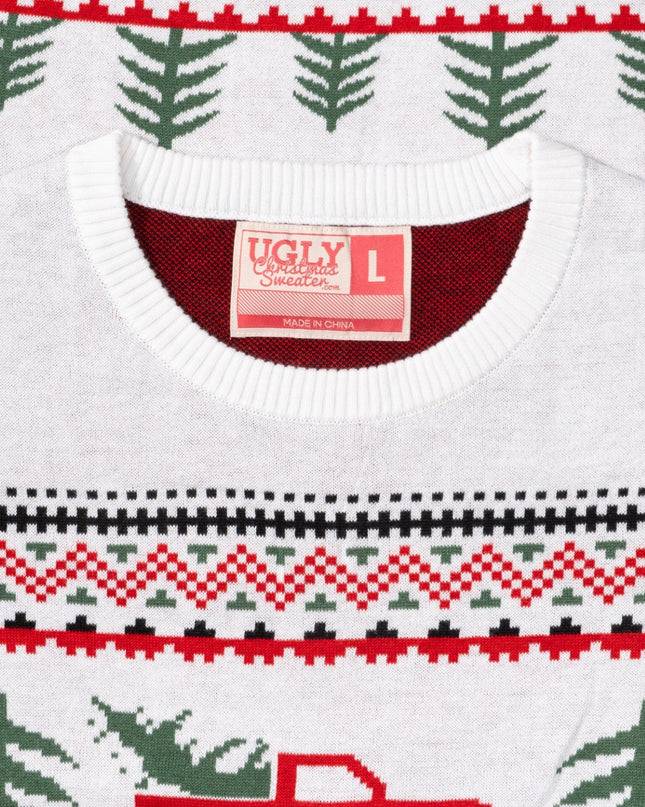 Pull de Noël moche unisexe Arnold Truck et sapins