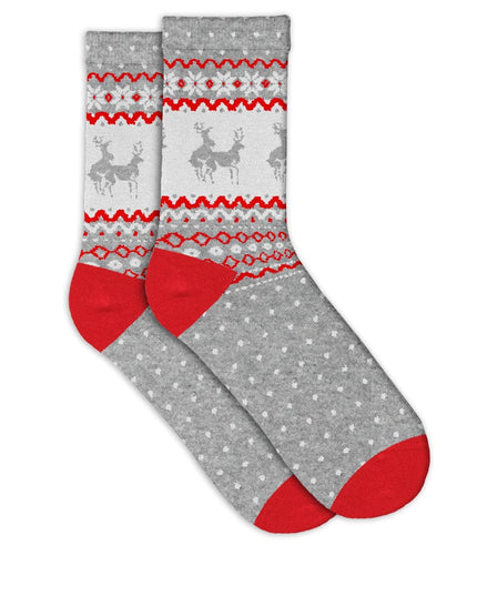Women's Humping Reindeer Socks (Fits Sizes 6-11W)