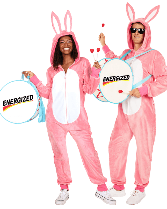 Matching Energetic Bunny Couples Costumes