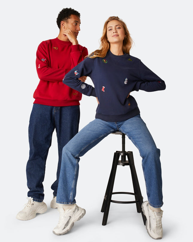 Pull de Noël pour femmes de Blue College