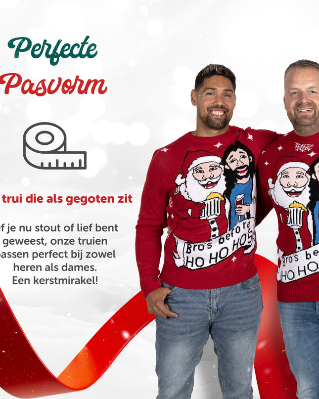 Pulls de Noël des frères avant Ho. Ho Ho