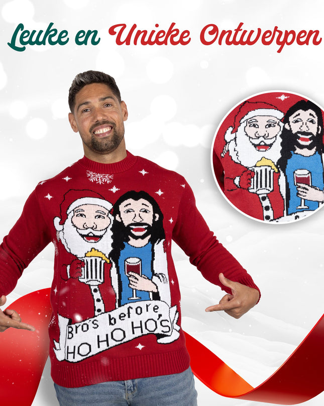 Pulls de Noël des frères avant Ho. Ho Ho