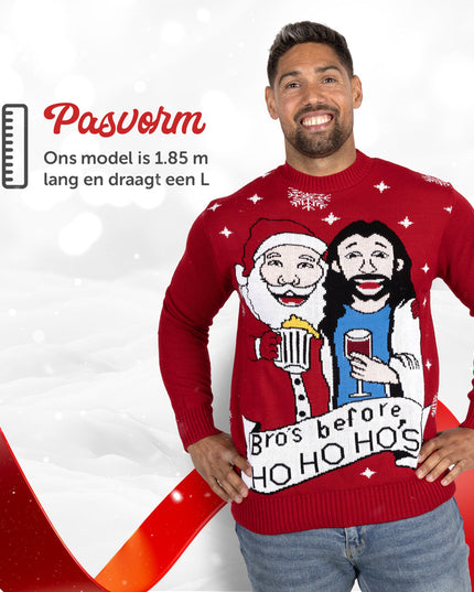 Pulls de Noël des frères avant Ho. Ho Ho