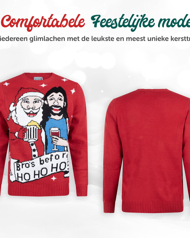 Pulls de Noël des frères avant Ho. Ho Ho