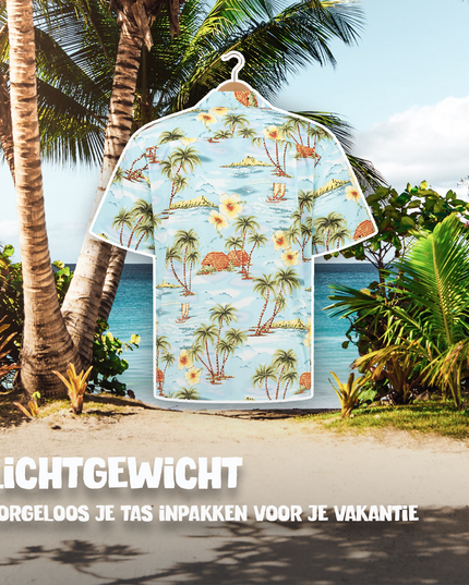 Chemise hawaïenne sur le thème de la vie à Hawaï