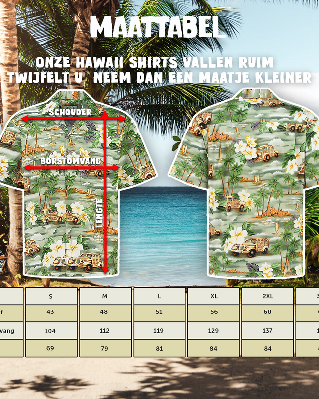 Chemise hawaïenne à fleurs d'Hawaï