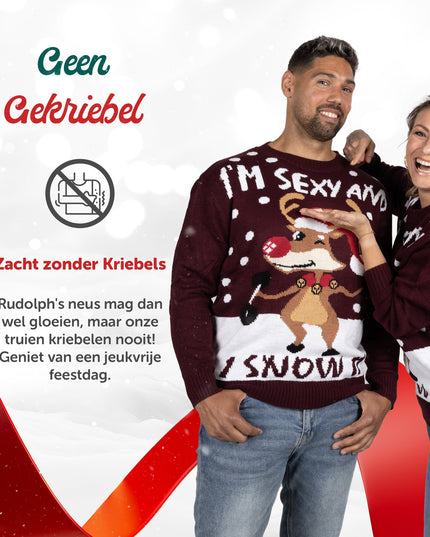 Pull de Noël « Je suis sexy et je le fais »