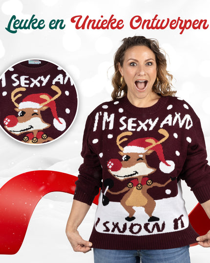 Pull de Noël « Je suis sexy et je le fais »