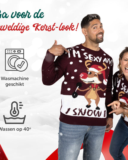 Pull de Noël « Je suis sexy et je le fais »