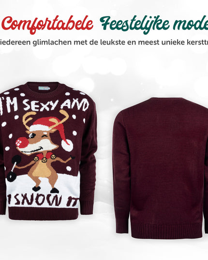 Pull de Noël « Je suis sexy et je le fais »