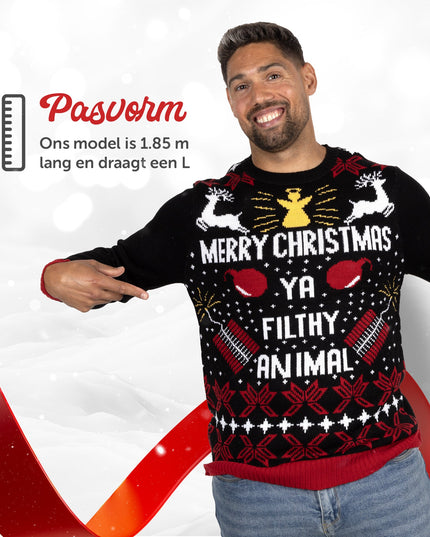 Merry Christmas Ya Filthy Animal Sweater