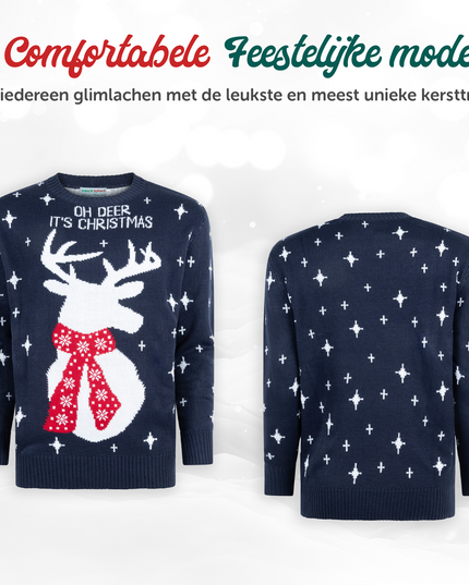 Pull de Noël Oh Deer C'est Noël