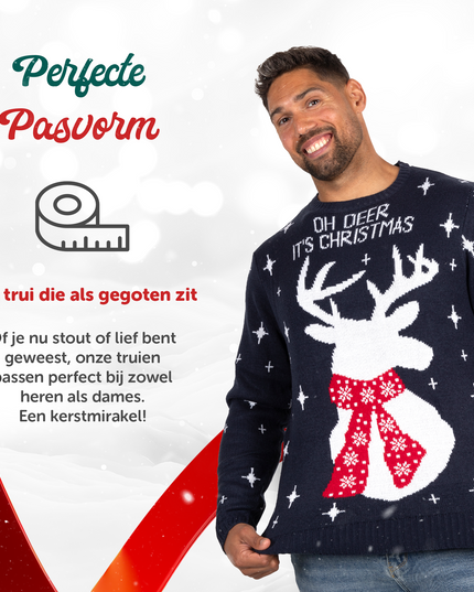 Pull de Noël Oh Deer C'est Noël