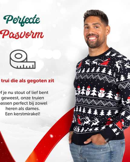 Pull de Noël Marius pour femme, au design élégant.