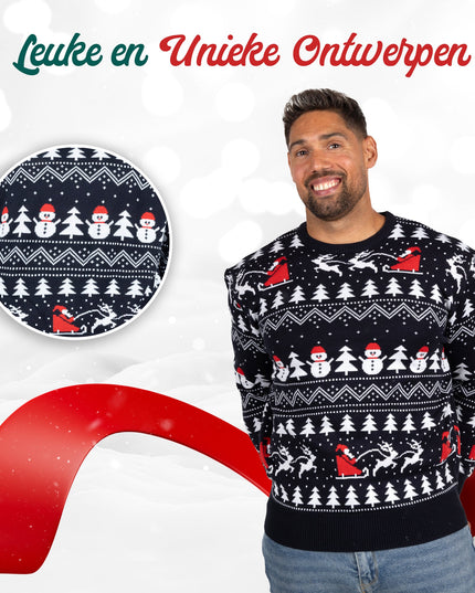 Pull de Noël Marius pour femme, au design élégant.