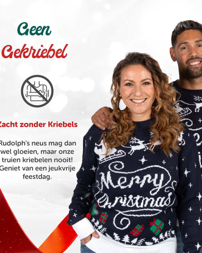 Pull de Noël Marius pour femme, élégant et joyeux Noël