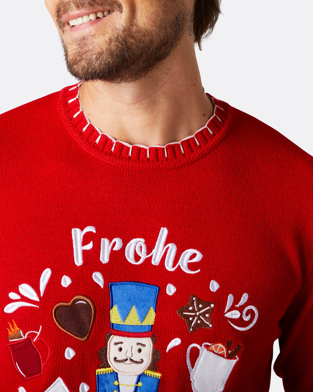 Pull de Noël pour homme - Festif et amusant pour les fêtes de fin d'année
