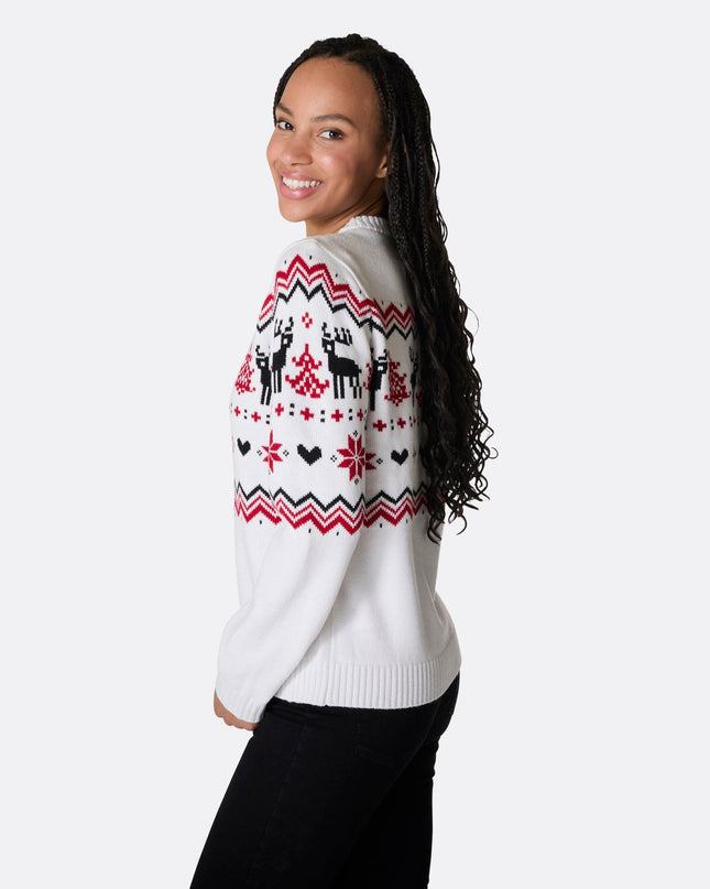 Pull de Noël classique pour femme