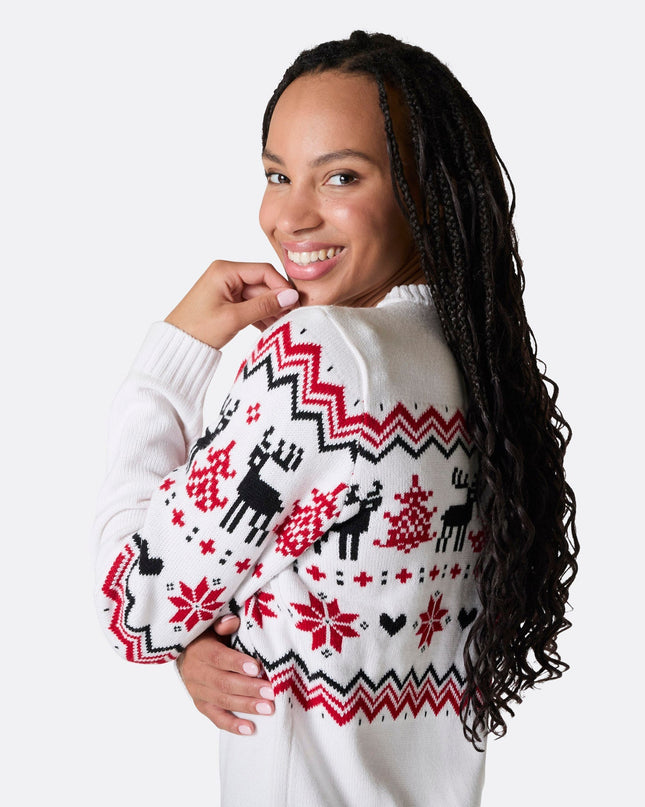 Pull de Noël classique pour femme