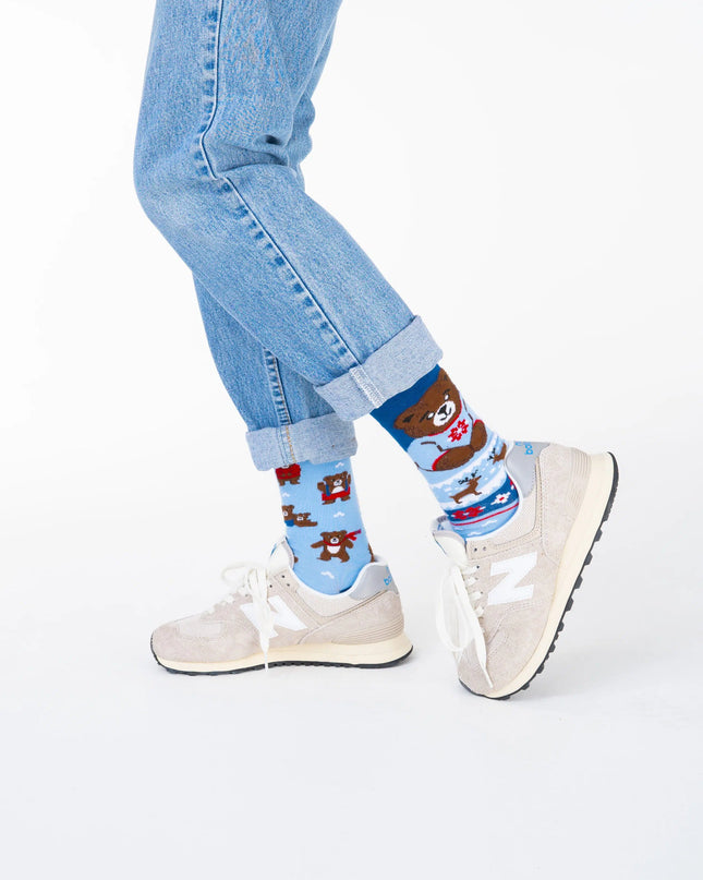 Chaussettes Many Mornings - Collection Ours en peluche d'hiver
