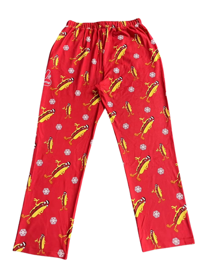 Wienerschnitzel - Pantalon de pyjama avec logo Hot Dog sur l'ensemble