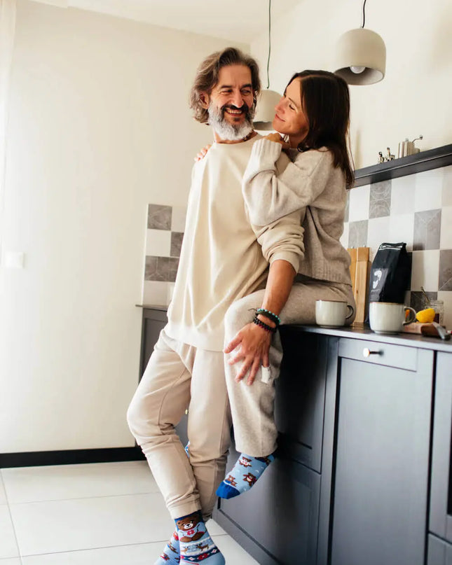 Chaussettes Many Mornings - Collection Ours en peluche d'hiver