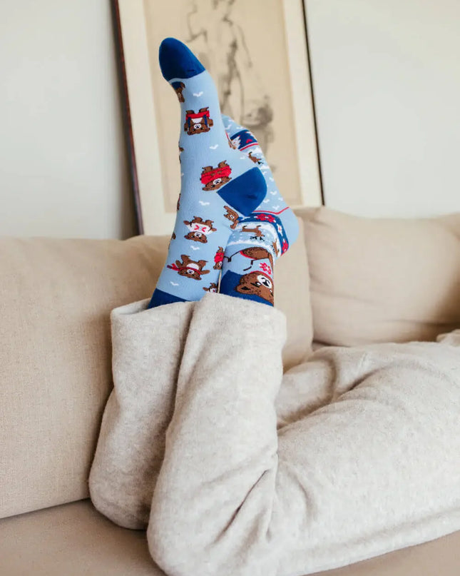 Chaussettes Many Mornings - Collection Ours en peluche d'hiver