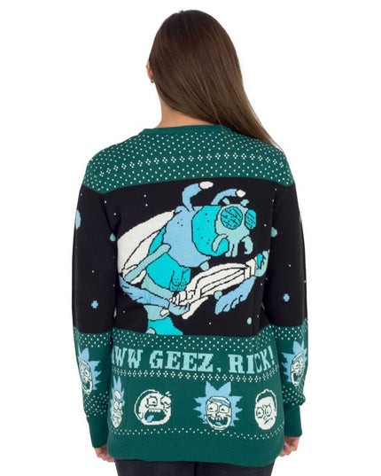 Pull moche Rick et Morty pour femmes « Oh là là, Rick »