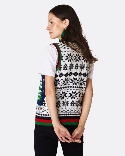 Gilet de Noël pour femme