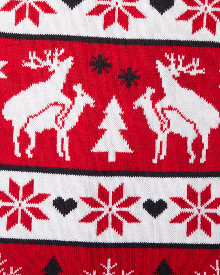 Pull de Noël humoristique pour femmes avec des rennes qui s'accouplent