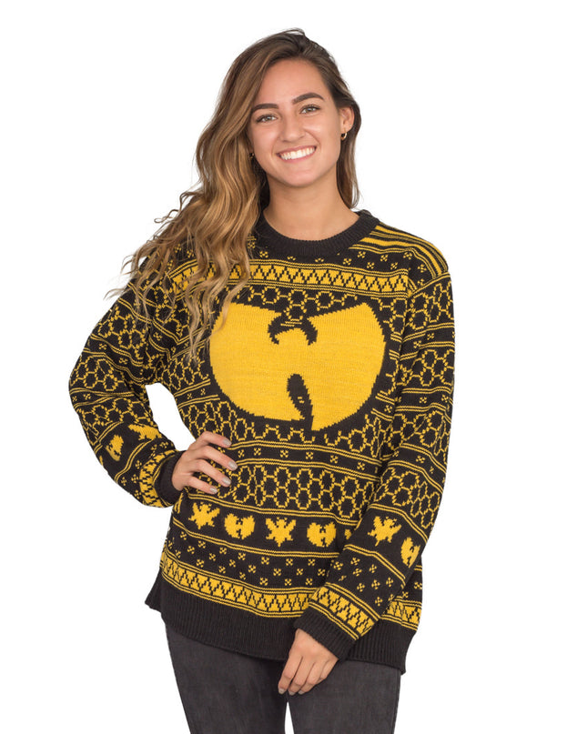 Pull de Noël moche pour femmes Wu-Tang Clan Killer Bees