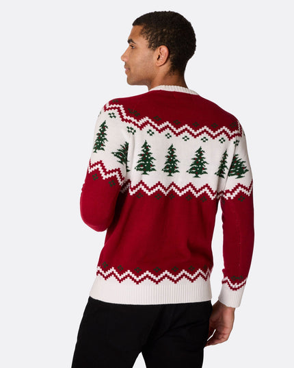 Pull de Noël rétro pour homme