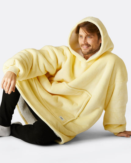 Sweat à capuche jaune HappyHoodie pour Pâques, pour hommes et femmes