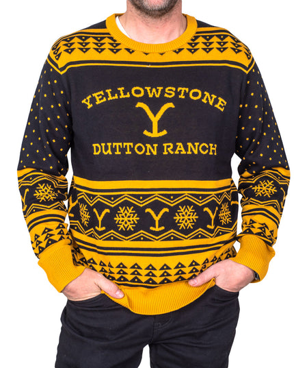 Pull de Noël moche de la marque Yellowstone Classic