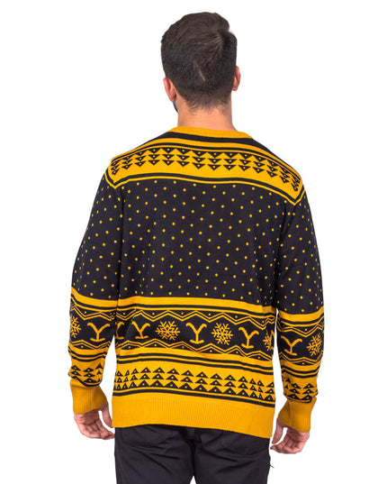 Pull de Noël moche de la marque Yellowstone Classic