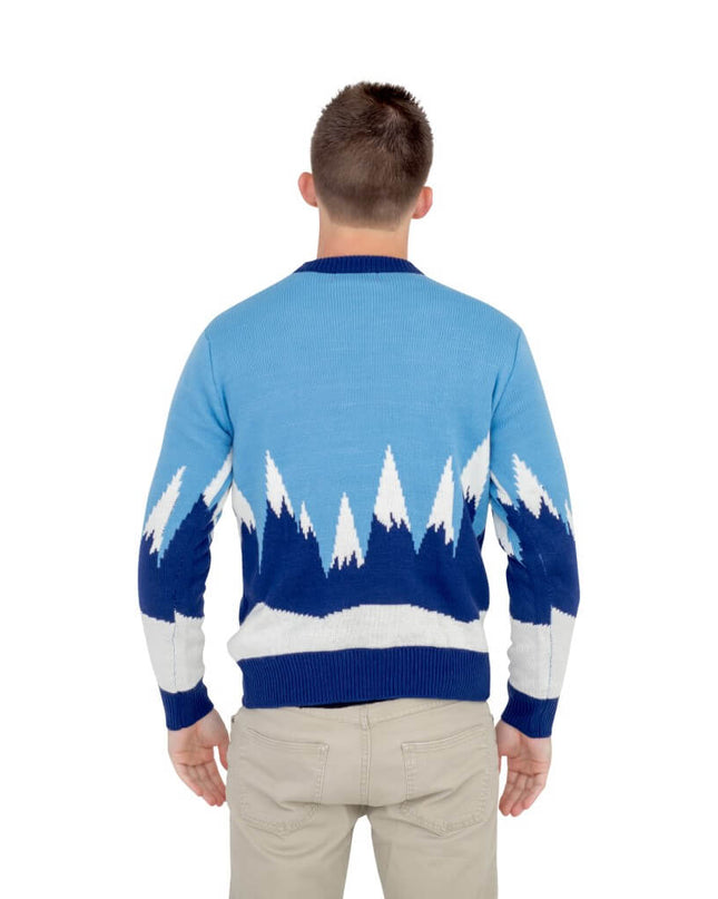 Pull de Noël moche lumineux LED Yeti to Party