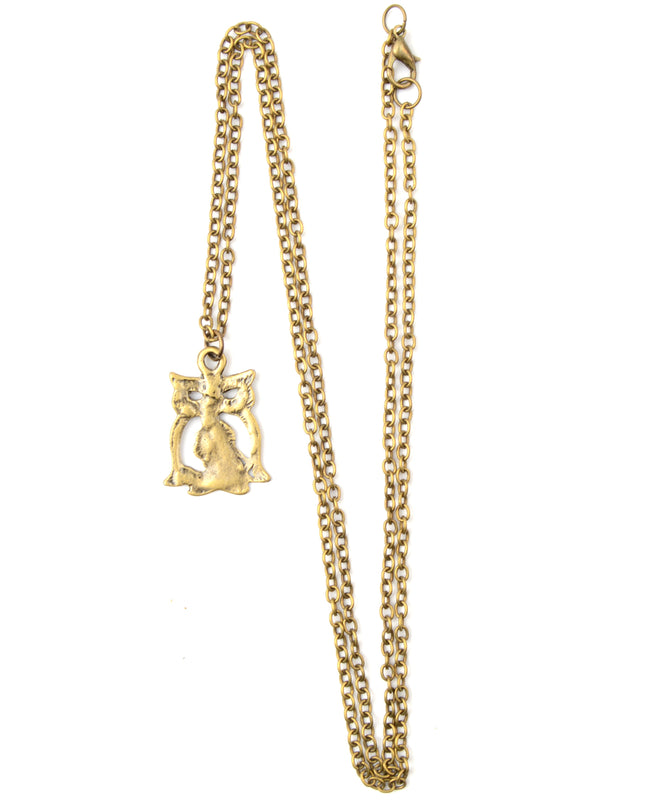 Collier Rose Hibou Accessoires