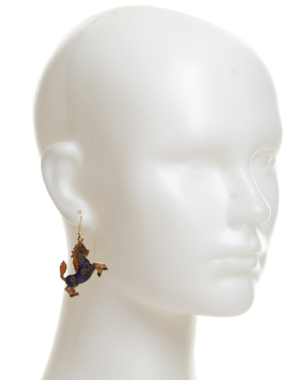 Boucles d'oreilles - Cheval