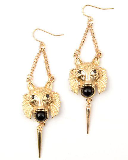 Boucles d'oreilles - Tigre